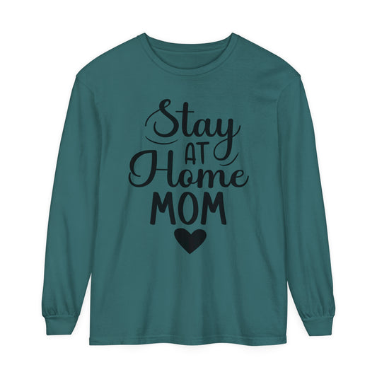 Stay at home mom Women's Loose Long Sleeve T-Shirt