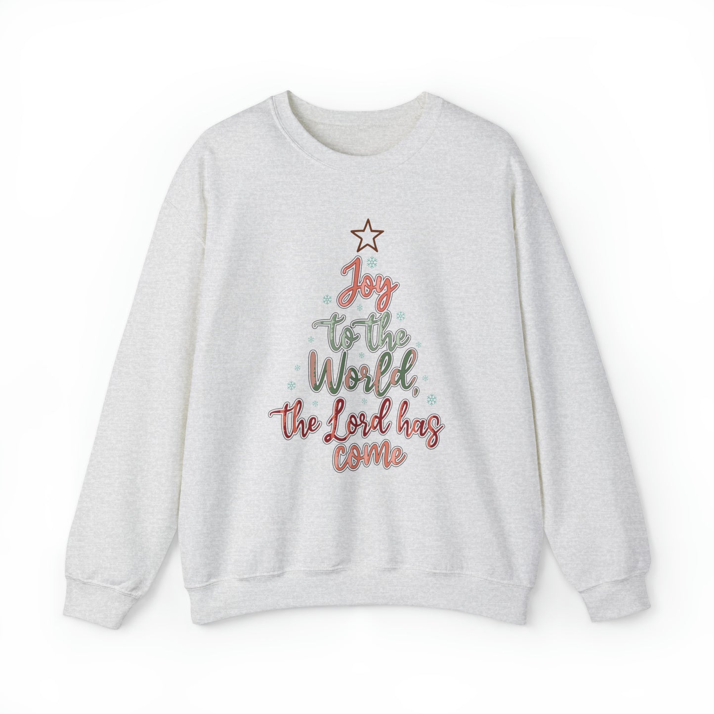 Joy to the world Women's Christmas Sweatshirt