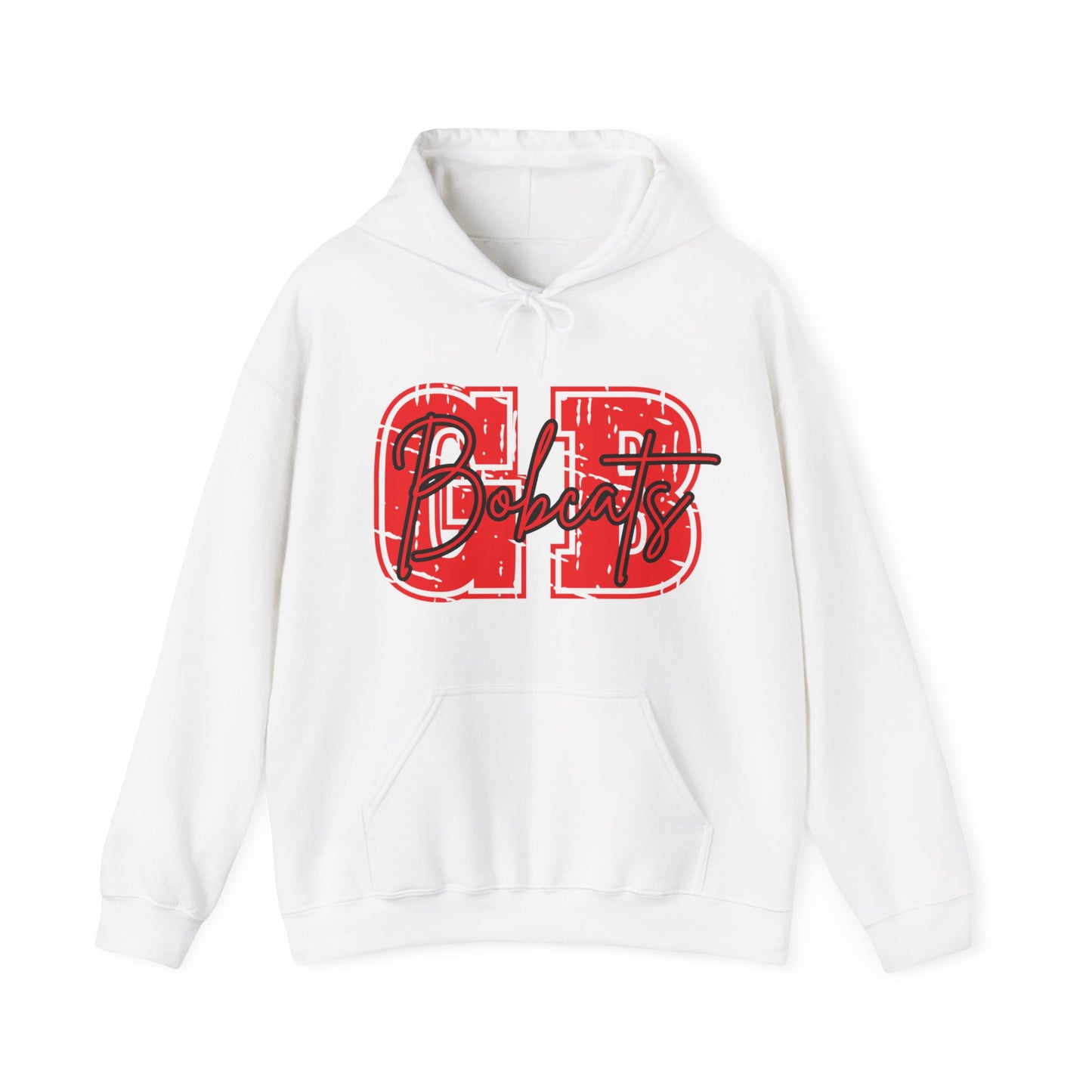 GB Bobcats Adult Unisex Heavy Blend™ Hooded Sweatshirt