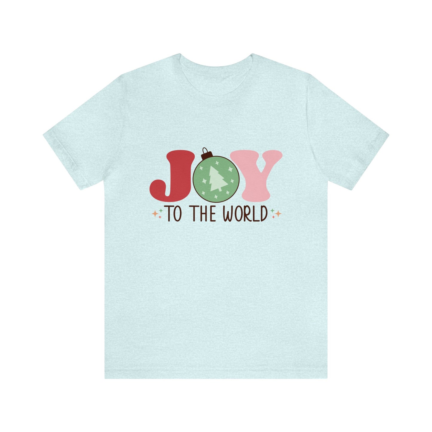 Joy To The World Women's Short Sleeve Christmas T Shirt