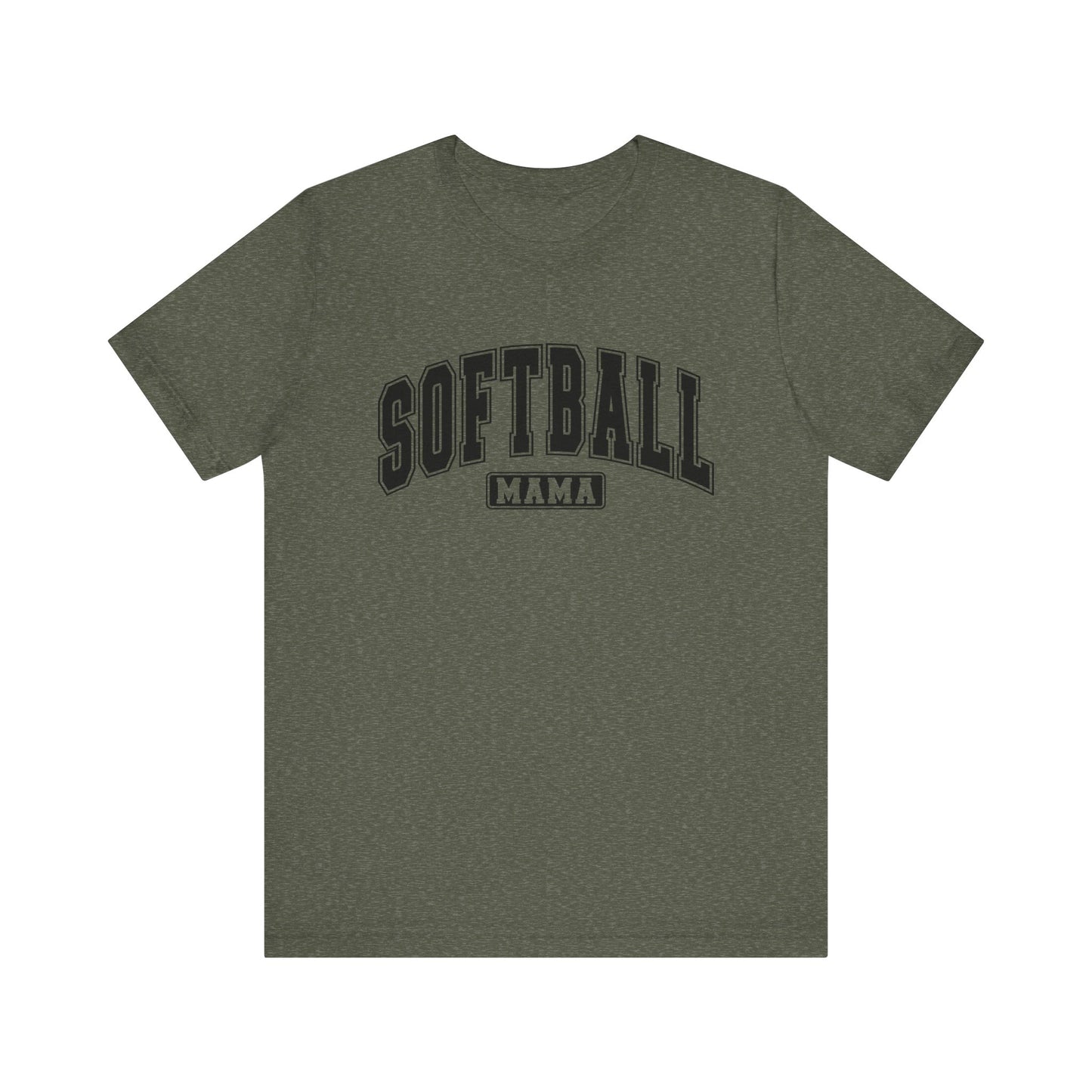Softball Mama Women's Tshirt  Short Sleeve Tee