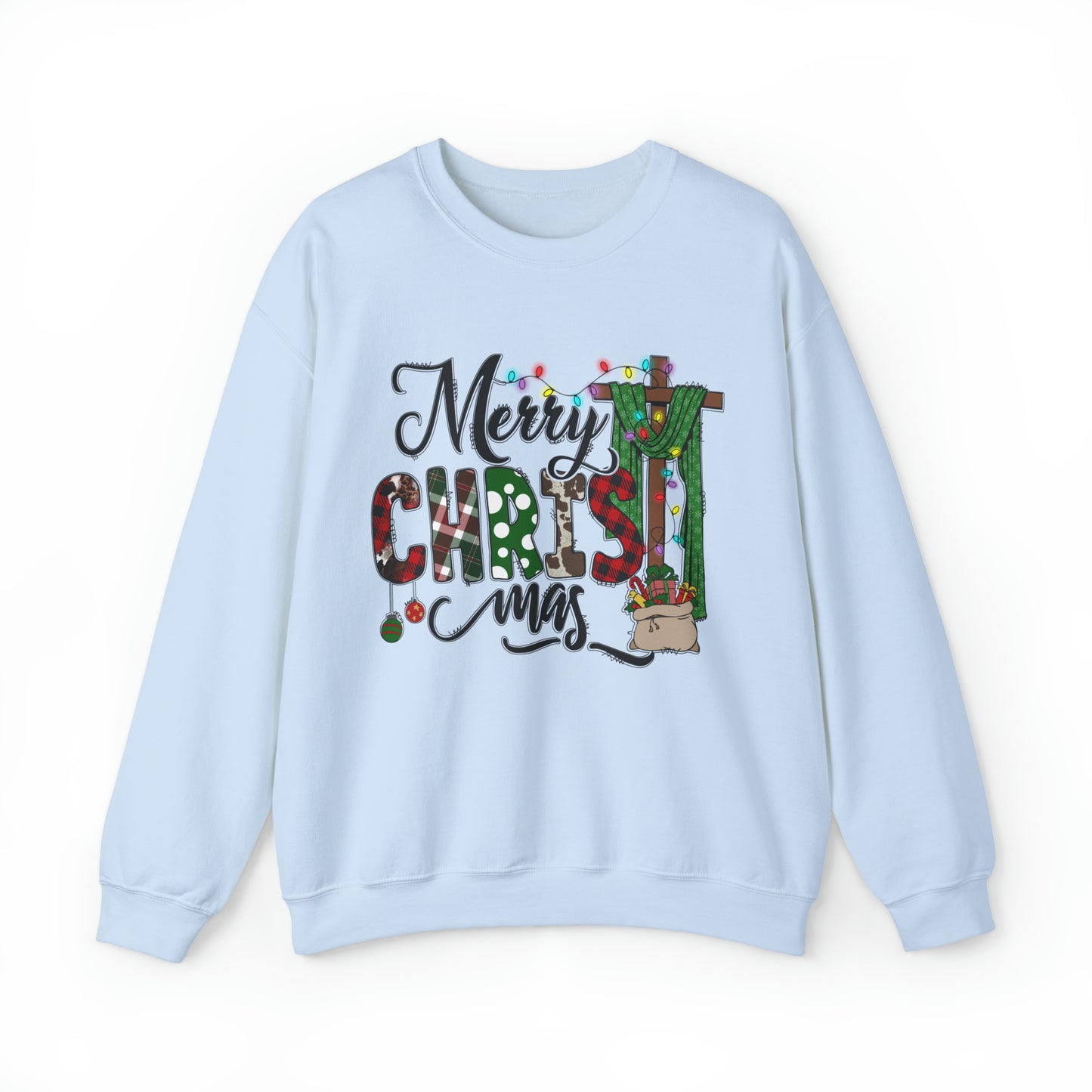 Merry CHRIST mas Women's Christmas Sweatshirt
