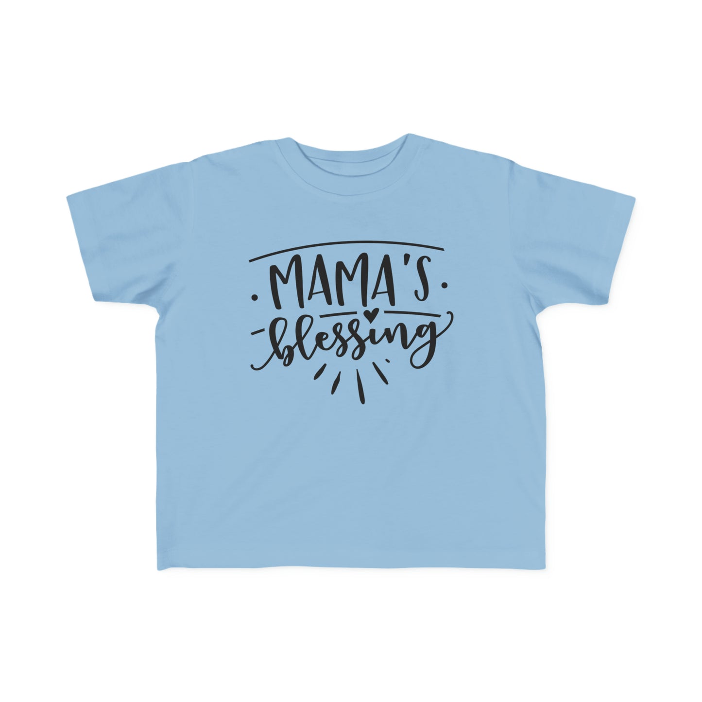 Mama's blessing Toddler's Fine Jersey Short Sleeve Tee