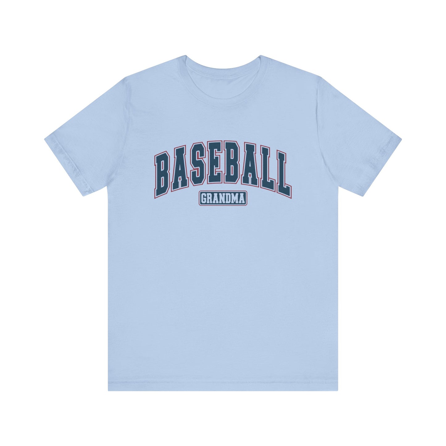 Baseball Grandma Women's Tshirt Short Sleeve Tee