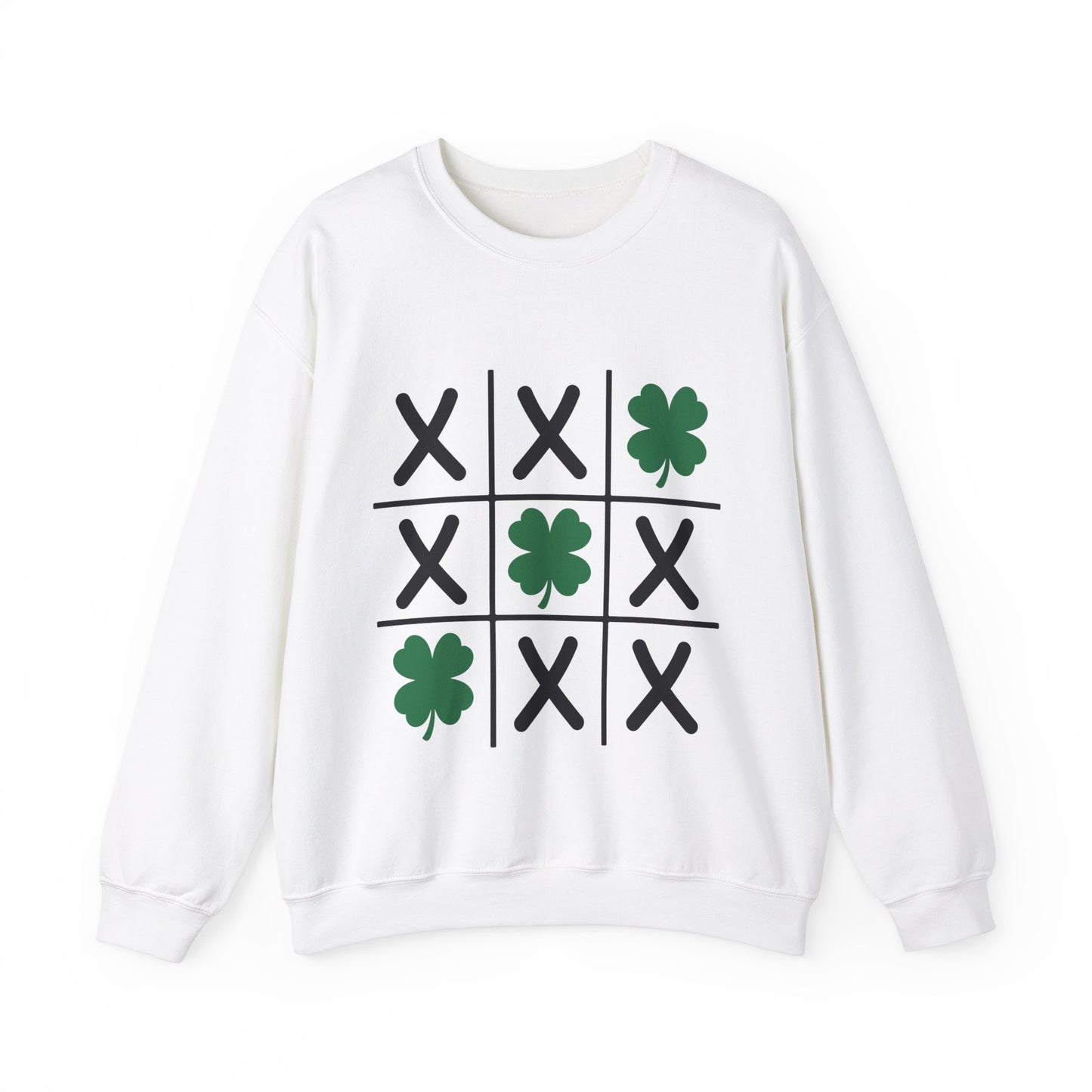 St. Patrick's Day TIC TAC TOE Women's Sweatshirt