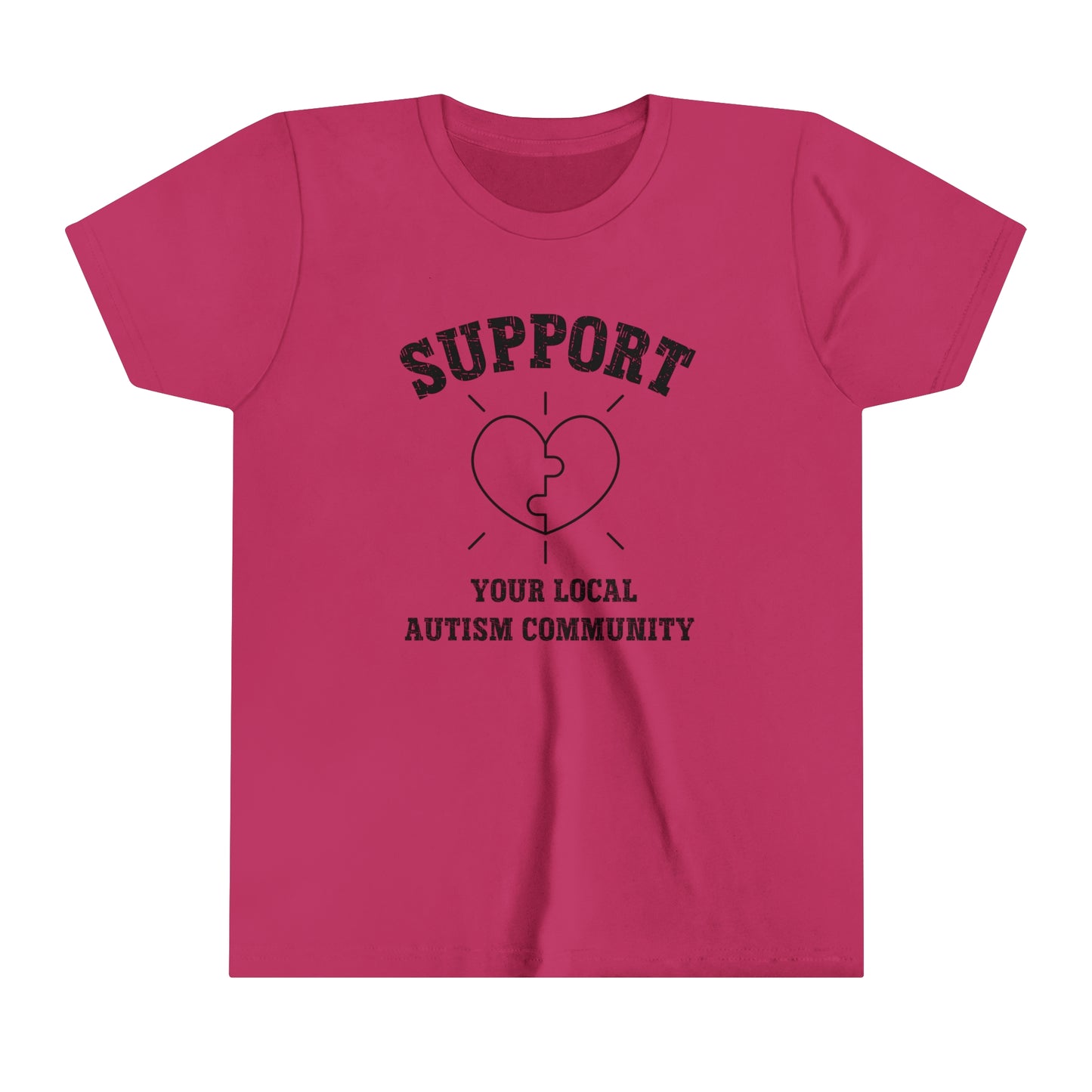 Copy of Support Autism Community Autism Advocate Youth Shirt