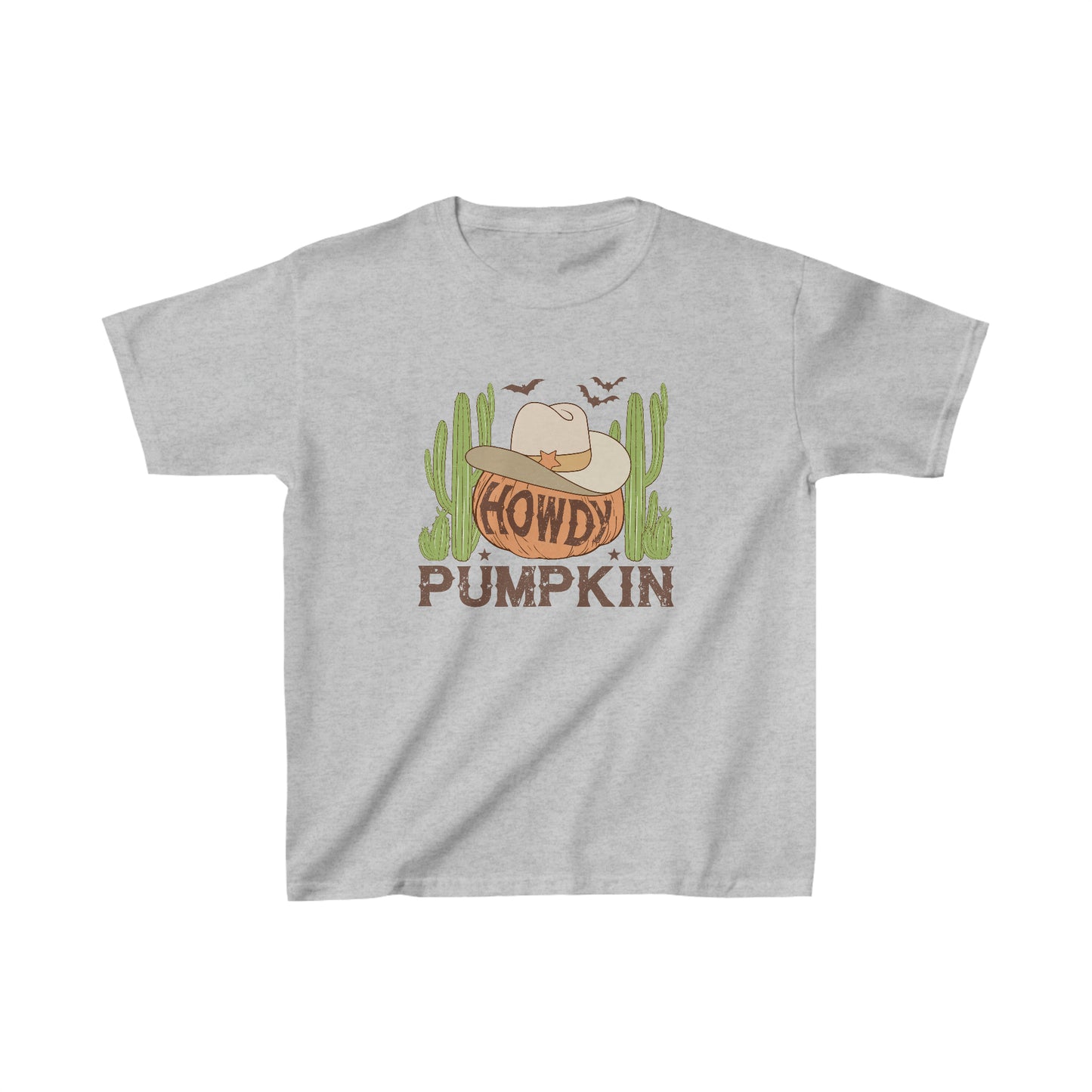 Howdy Pumpkin Youth Heavy Cotton Tee