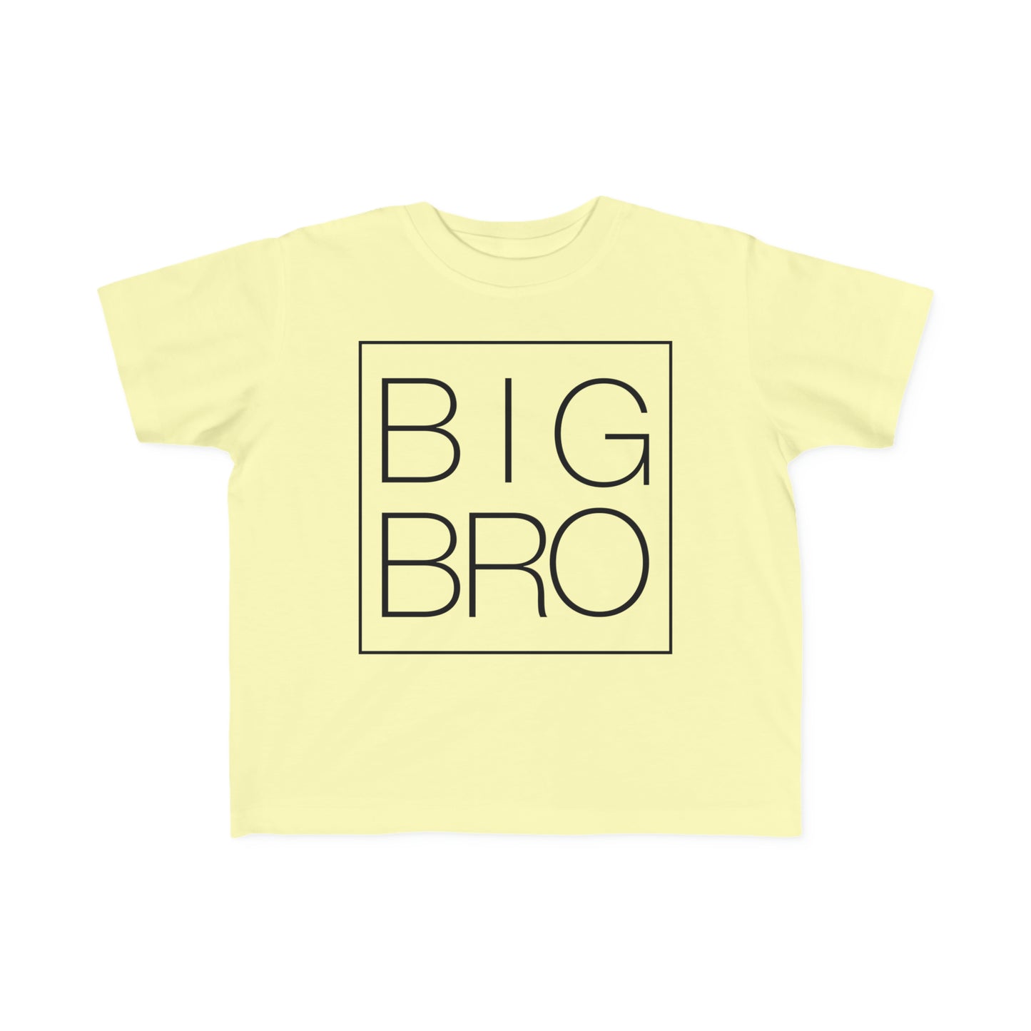 Big Bro Outlined Toddler's Fine Jersey Tee
