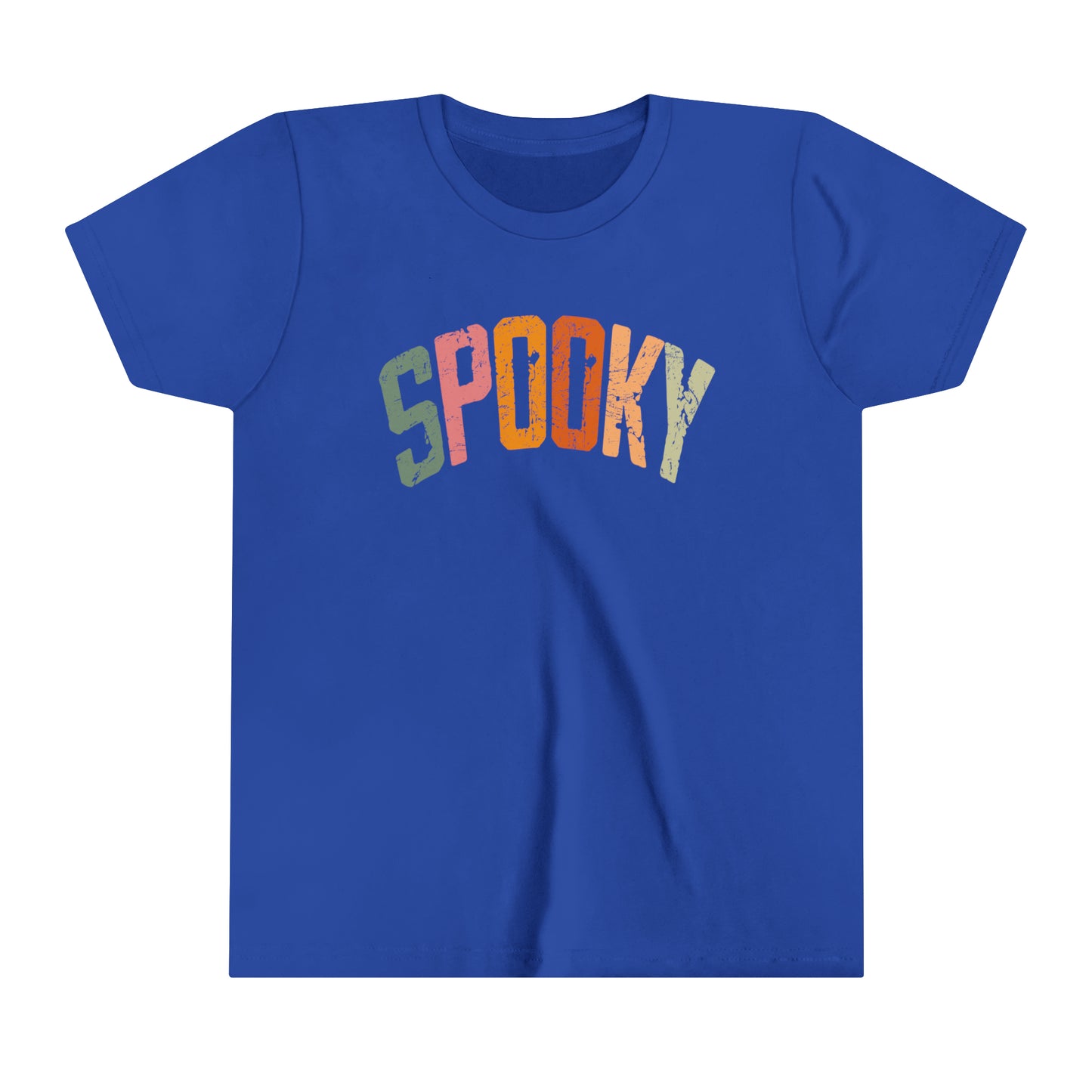 Spooky Halloween Fall Girl's Youth Short Sleeve Tee