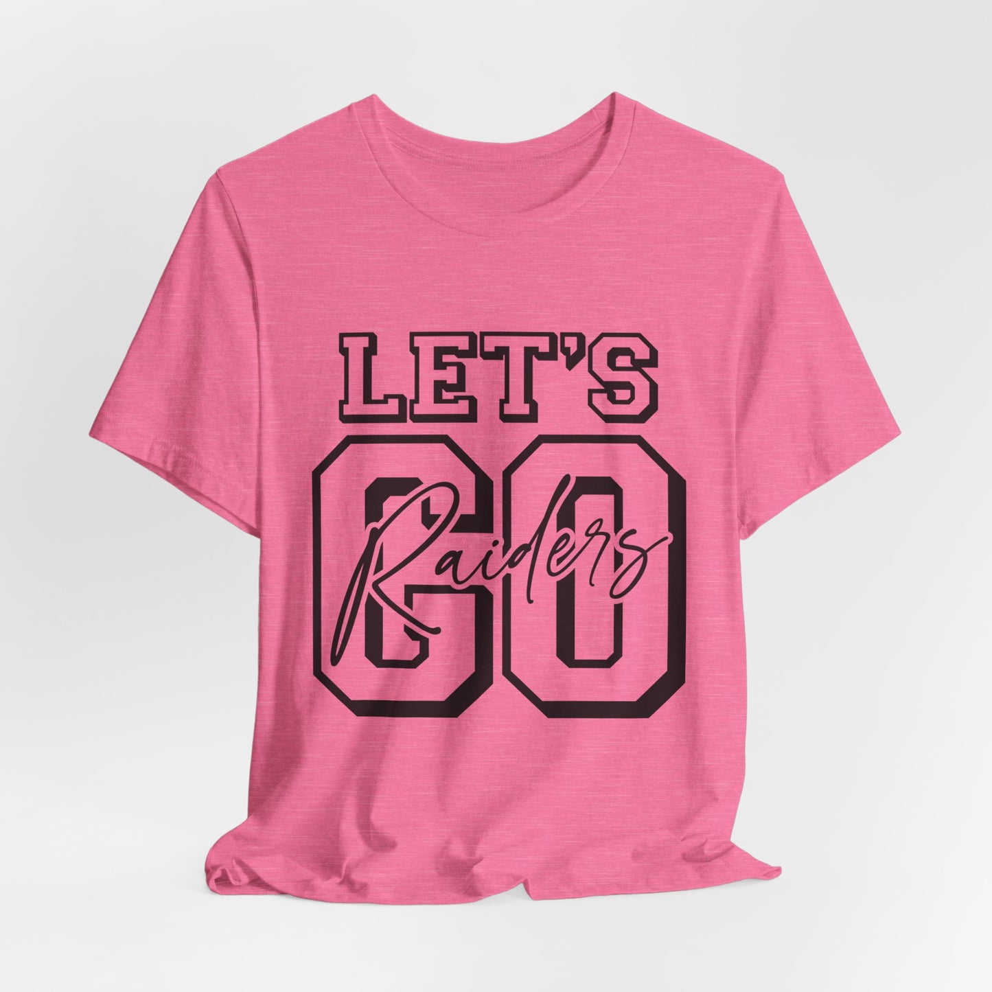 Let's Go Raiders Adult Unisex Short Sleeve Tee