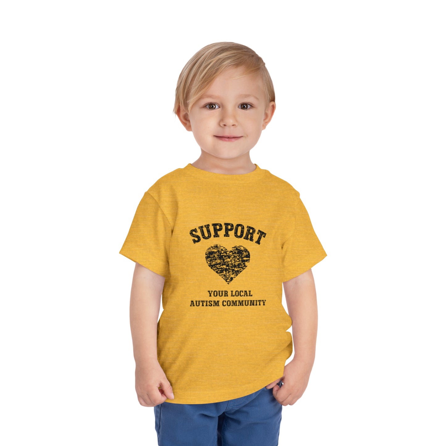 Support Your Local Autism Community  Autism Toddler Short Sleeve Tee