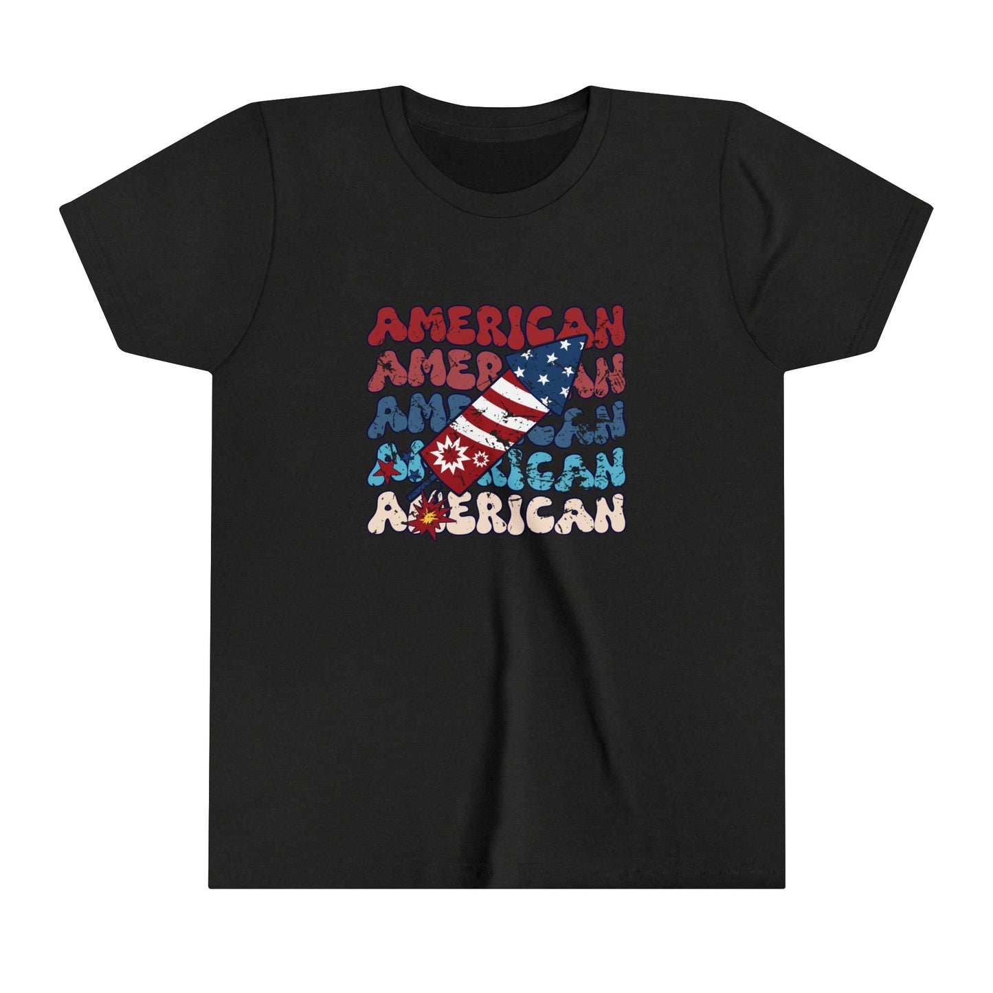 American Firework 4th of July USA Youth Shirt