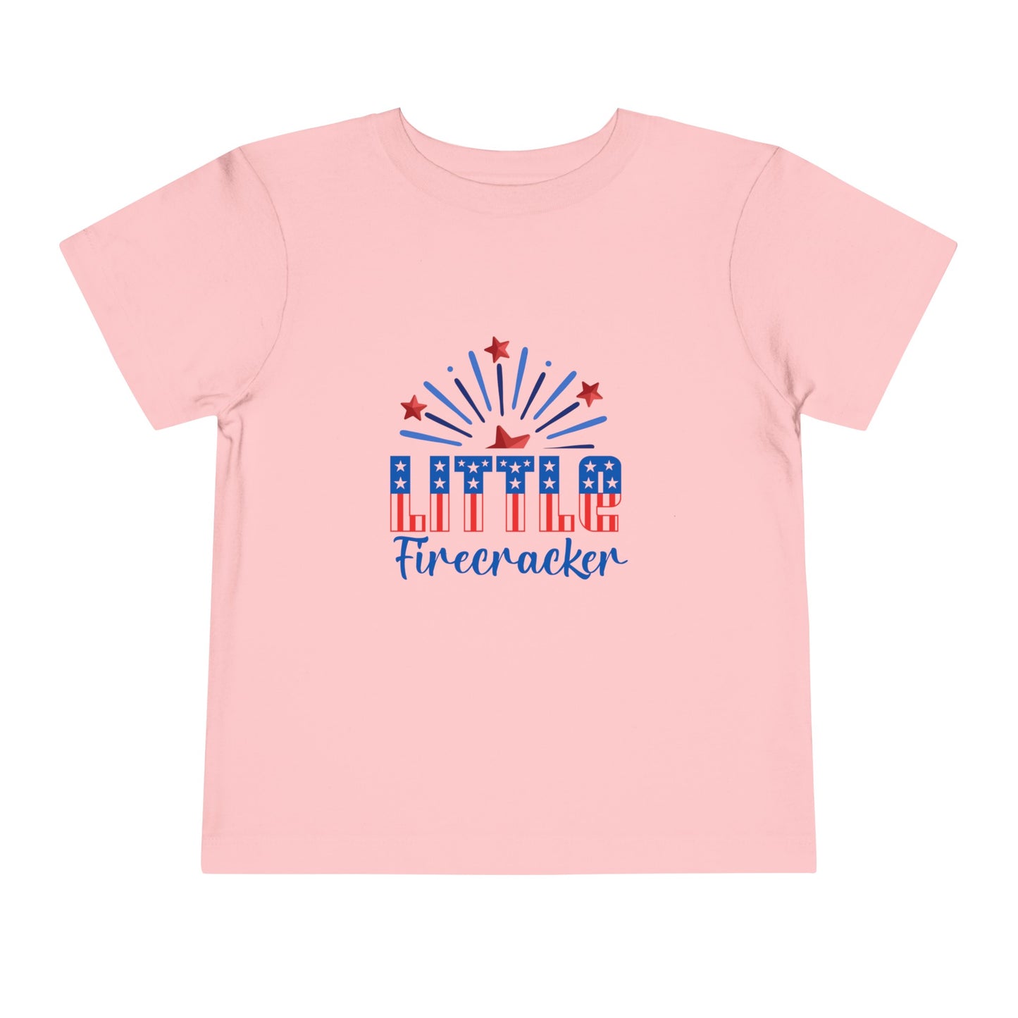 Little Fire Cracker USA 4th of July Short Sleeve Tee