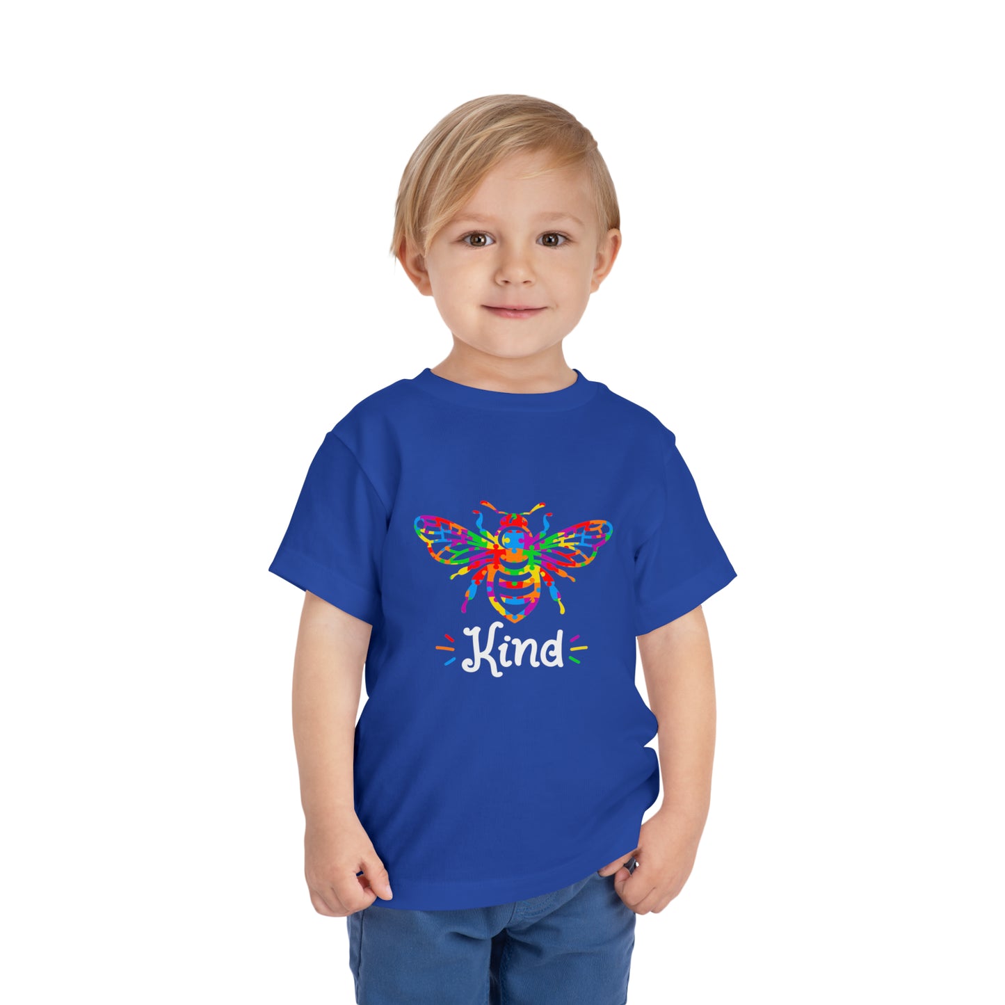 Be Kind Autism Advocate Toddler Short Sleeve Tee