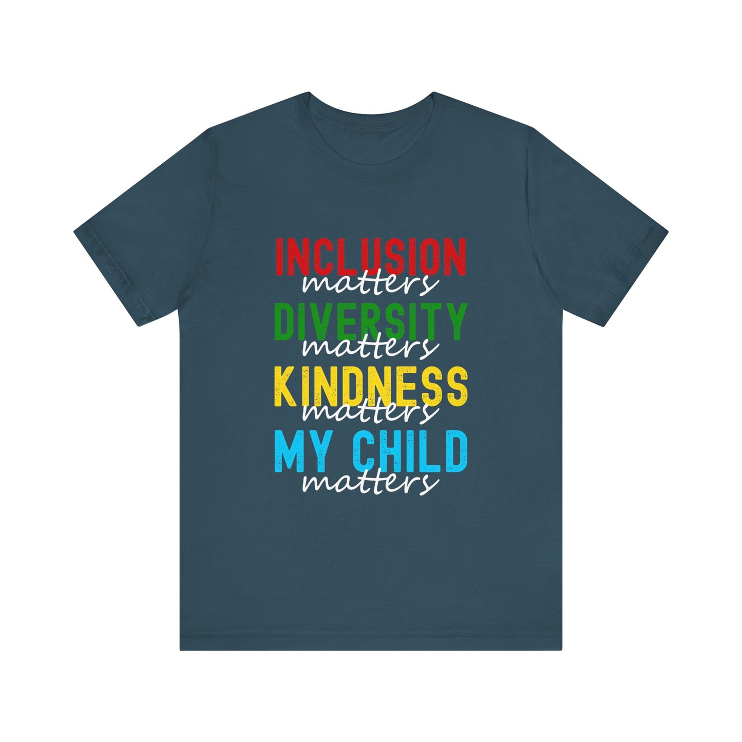 Autism Awareness Adult Unisex Short Sleeve Tee