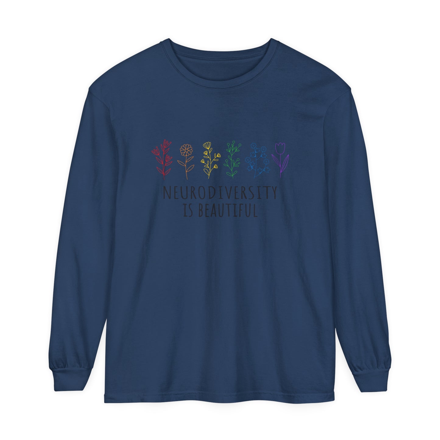 Neurodiversity is beautiful Women's Long Sleeve T-Shirt