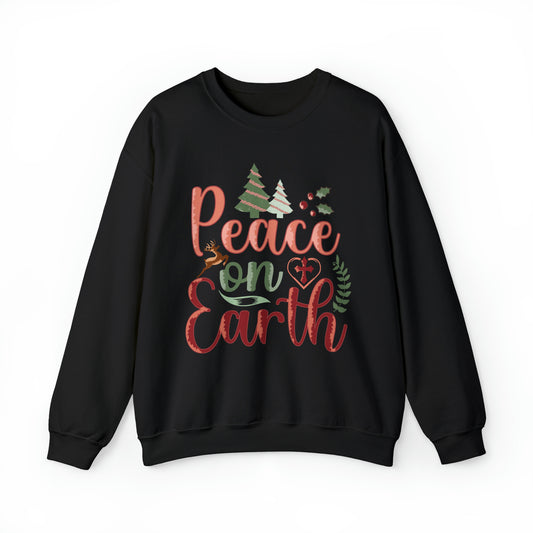 Peace on Earth Women's Christmas Sweatshirt