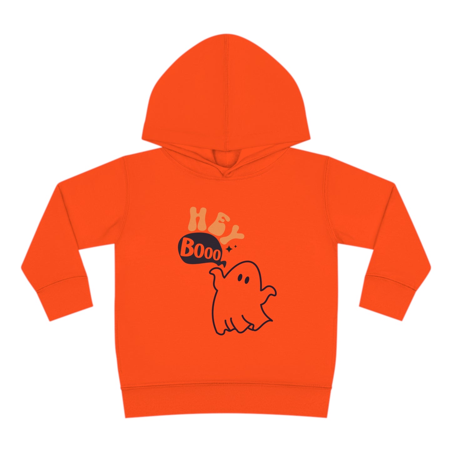 Hey Boo Boy Toddler Pullover Fleece Hoodie