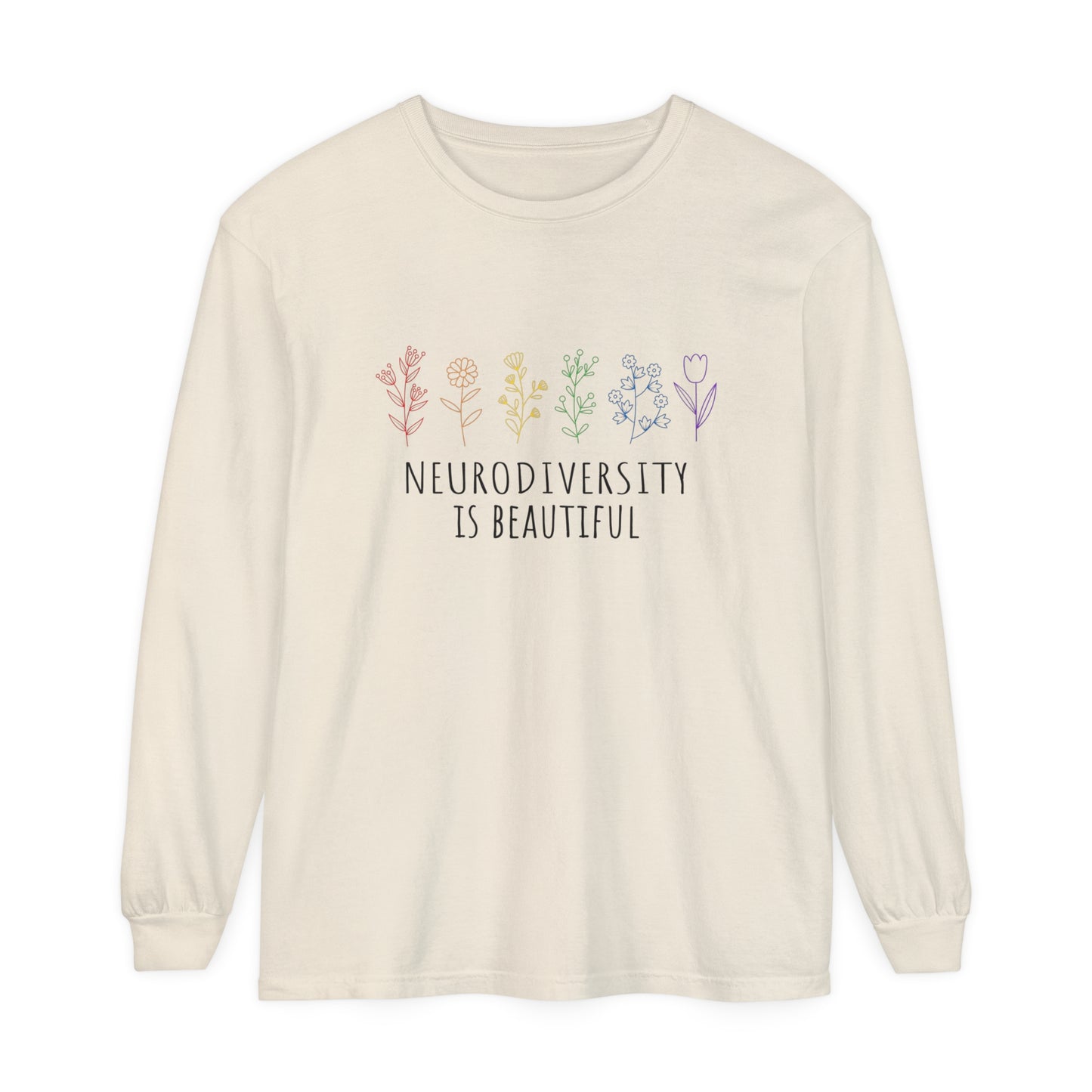 Neurodiversity is beautiful Women's Long Sleeve T-Shirt