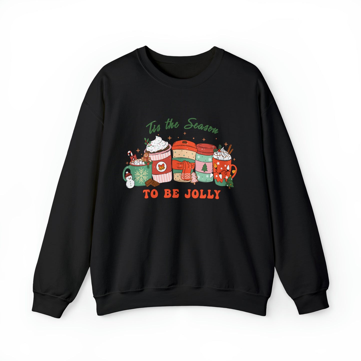 Tis the Season to be Jolly Christmas Crewneck Sweatshirt Women's