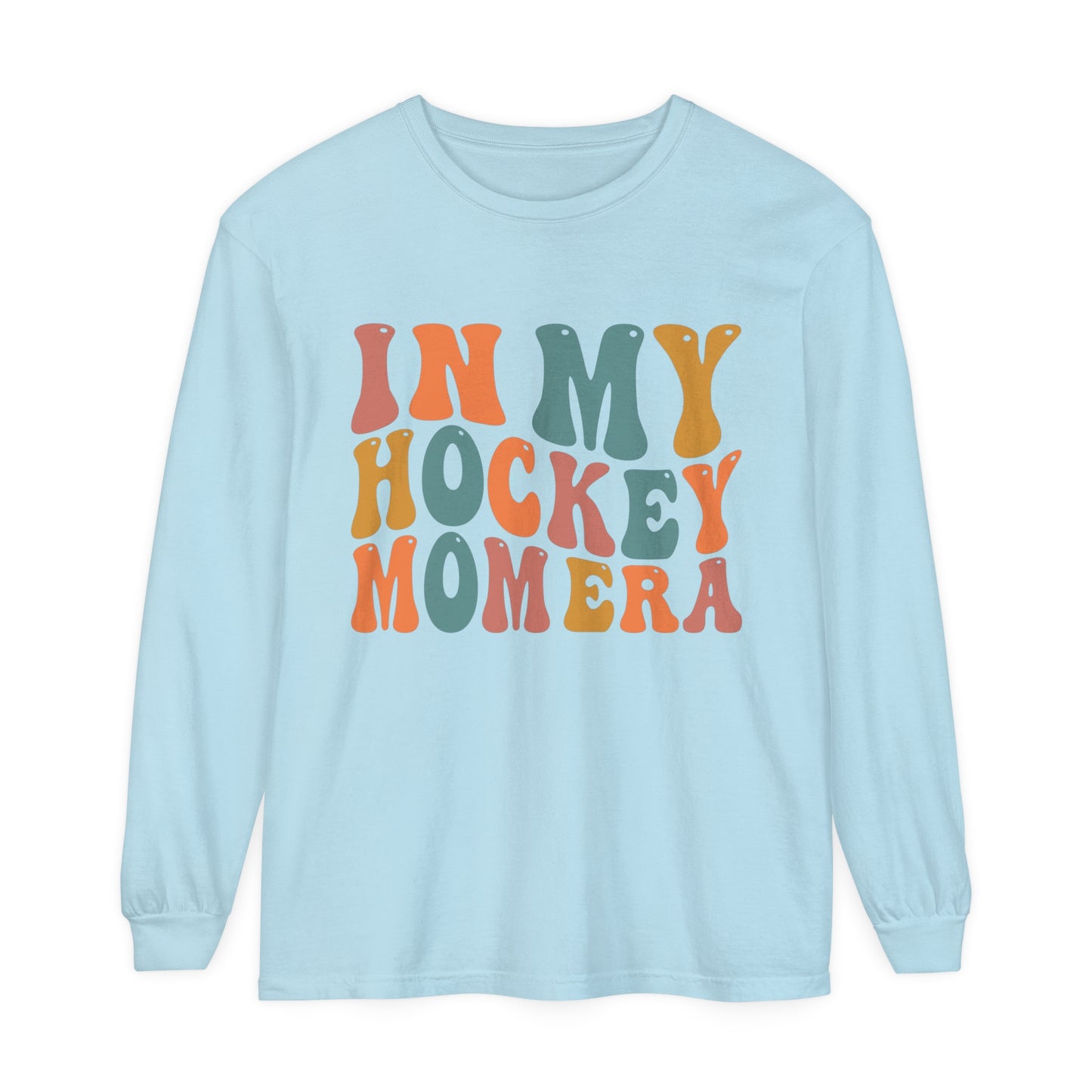 In my hockey mom era loose long sleeve women's  T-Shirt