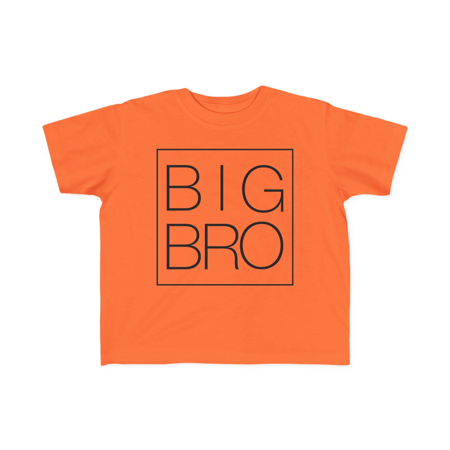 Big Bro Outlined Toddler's Fine Jersey Tee