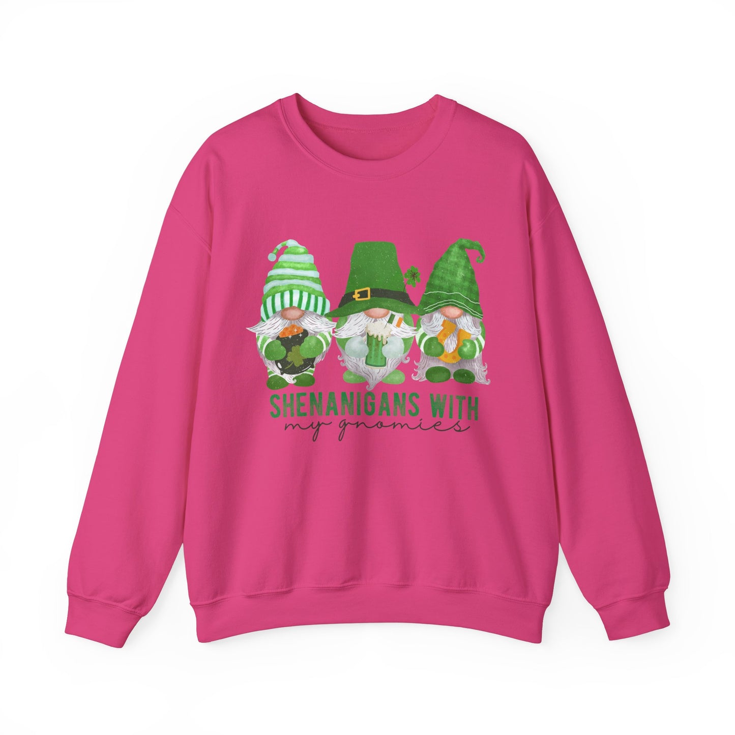 Shenanigans with my gnomies St. Patrick's Day Women's Sweatshirt