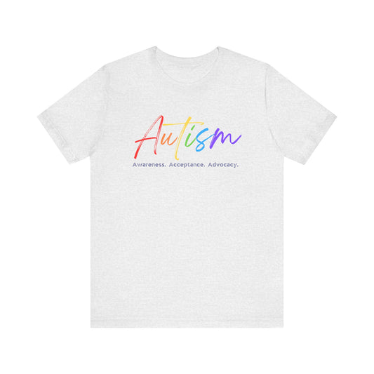 Autism Awareness Advocate Short Sleeve Tee