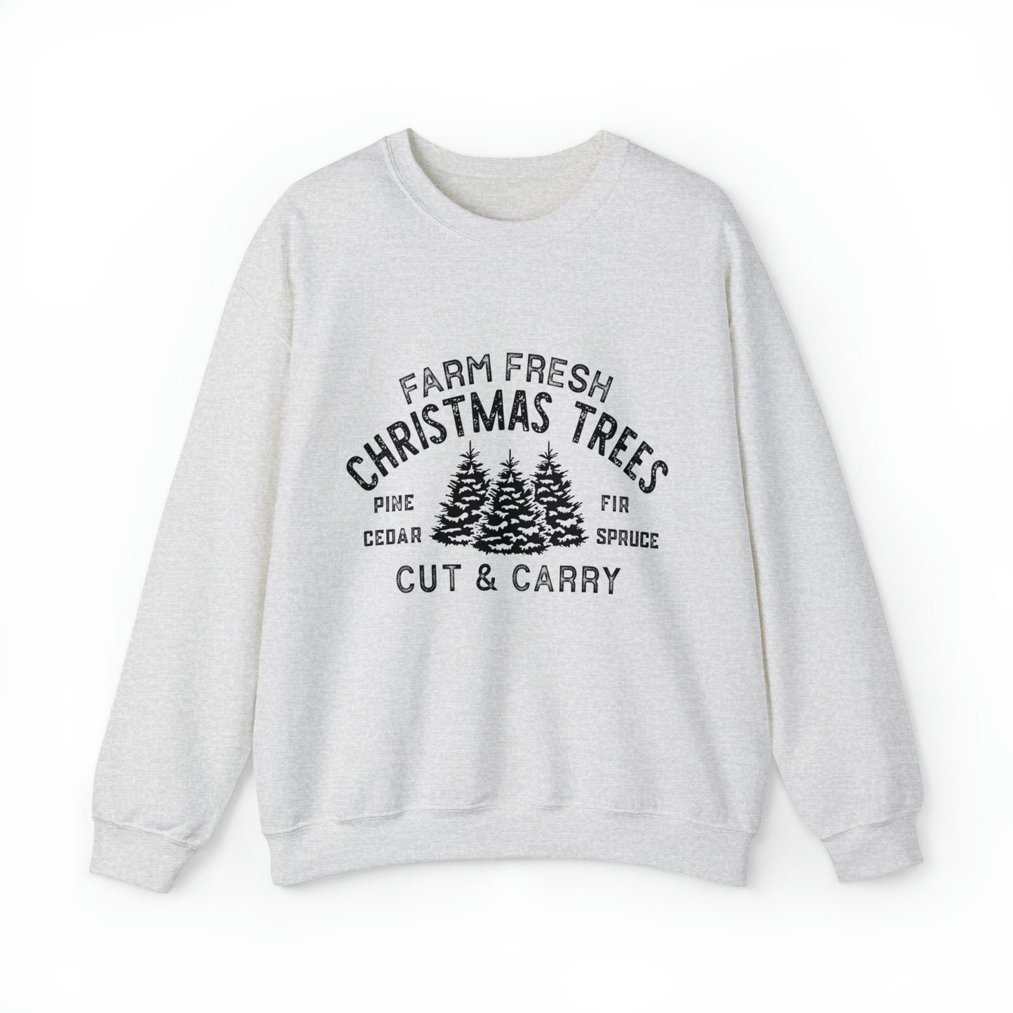 Farm Fresh Christmas Trees Women's Christmas Crewneck Sweatshirt