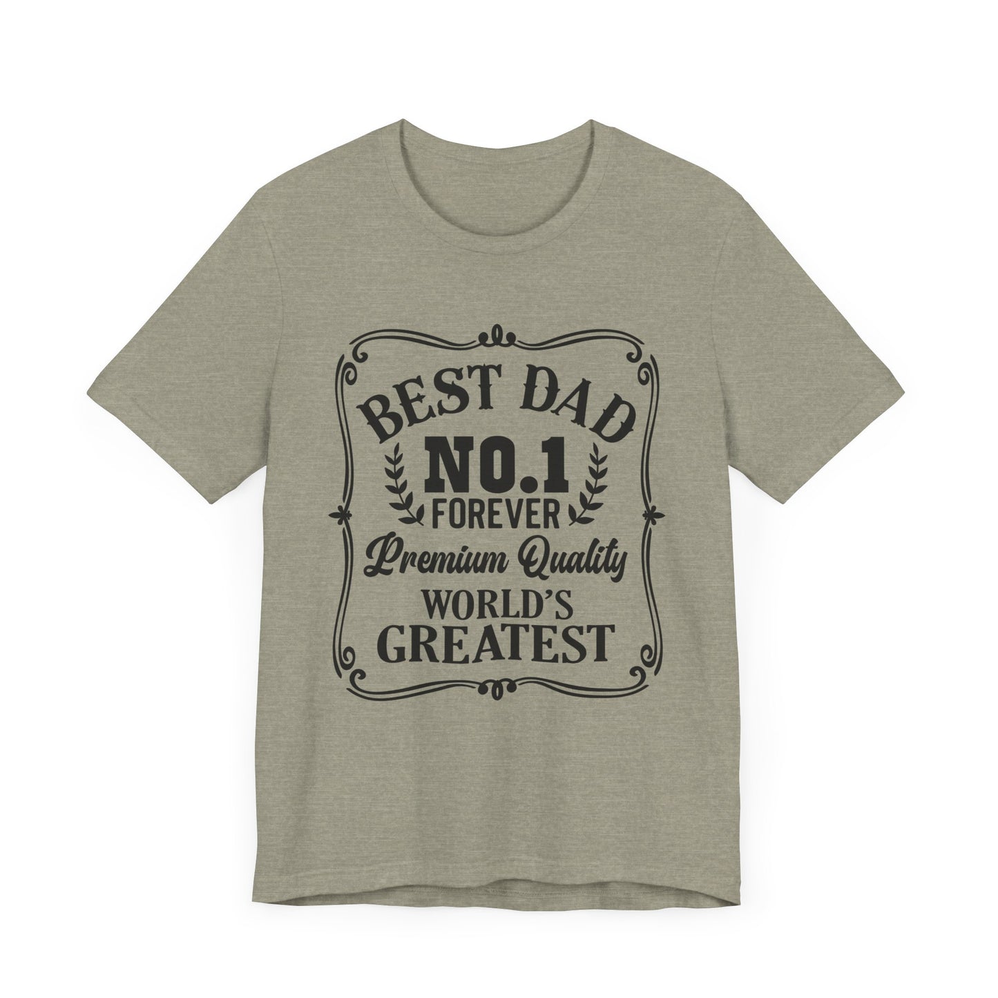 Best Dad Short Sleeve Tee