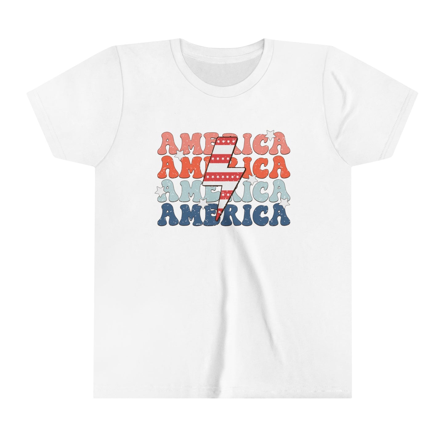 America 4th of July USA Youth Shirt