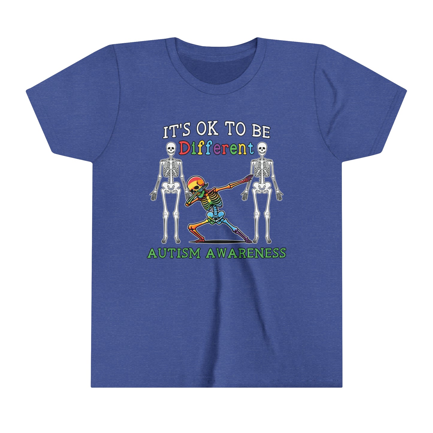 It's OK to be different autism awareness, youth shirt