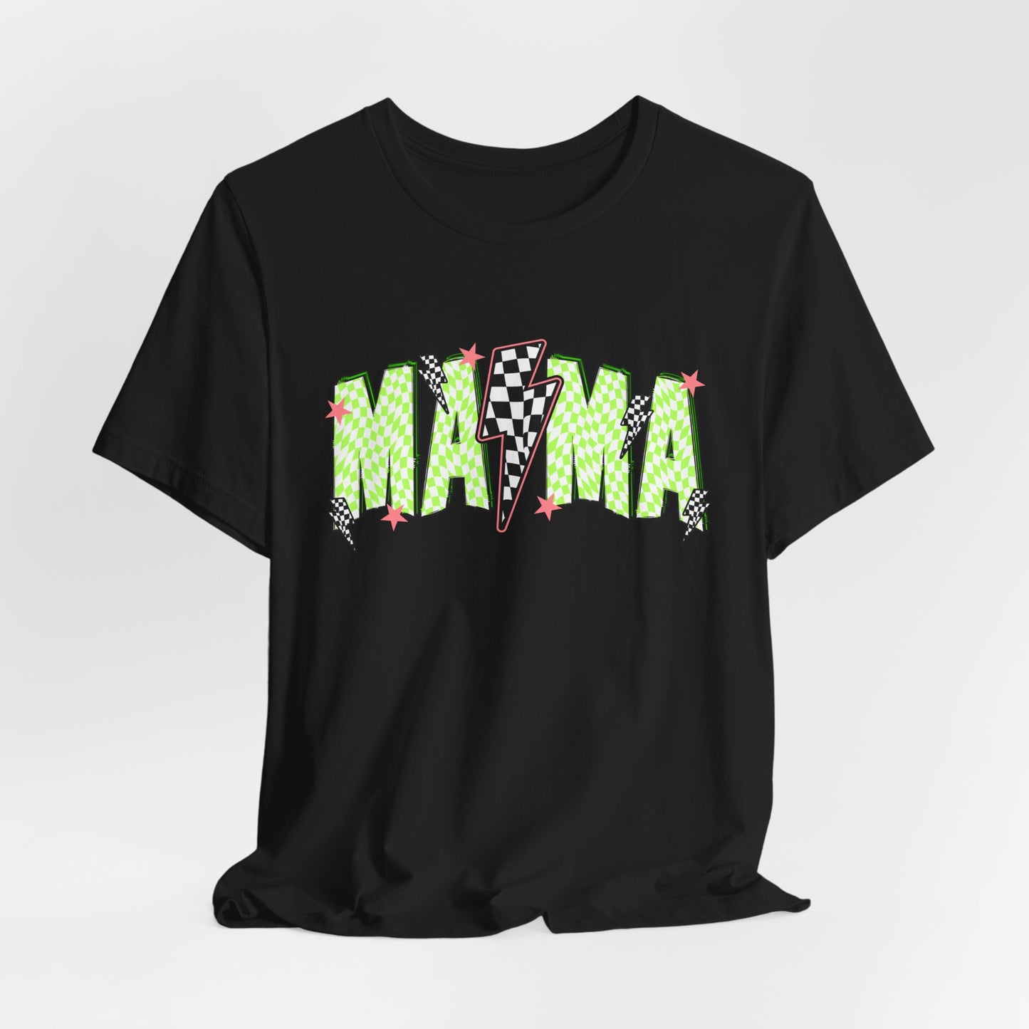 MAMA Neon Retro Women's Short Sleeve Tee