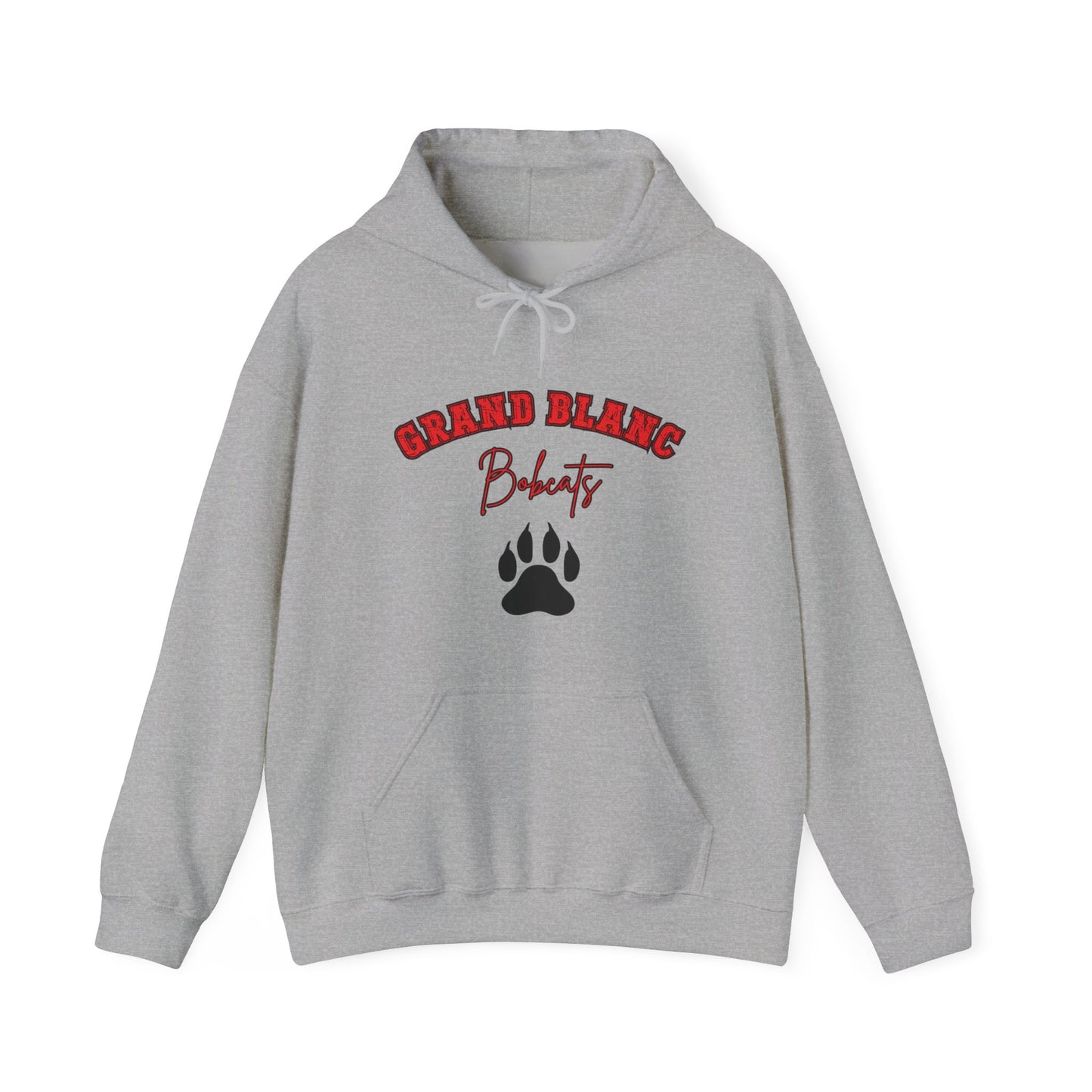 Grand Blanc Bobcats Adult Unisex Heavy Blend™ Hooded Sweatshirt