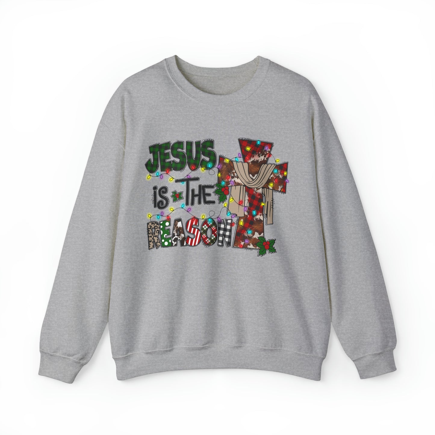 Jesus is the reason Women's Christmas Sweatshirt