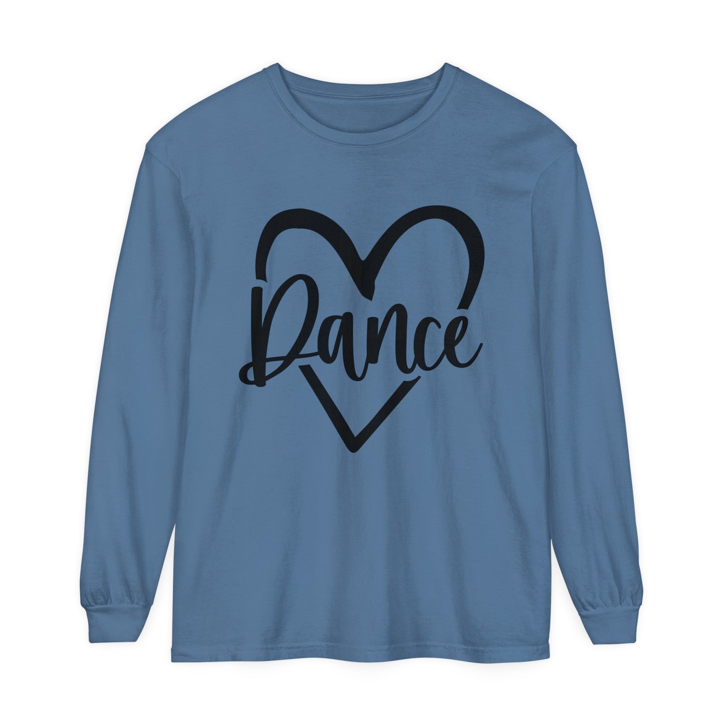 Dance Heart Women's Loose Long Sleeve T-Shirt