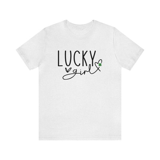 Lucky Girl St. Patrick's Day Women's Tshirt