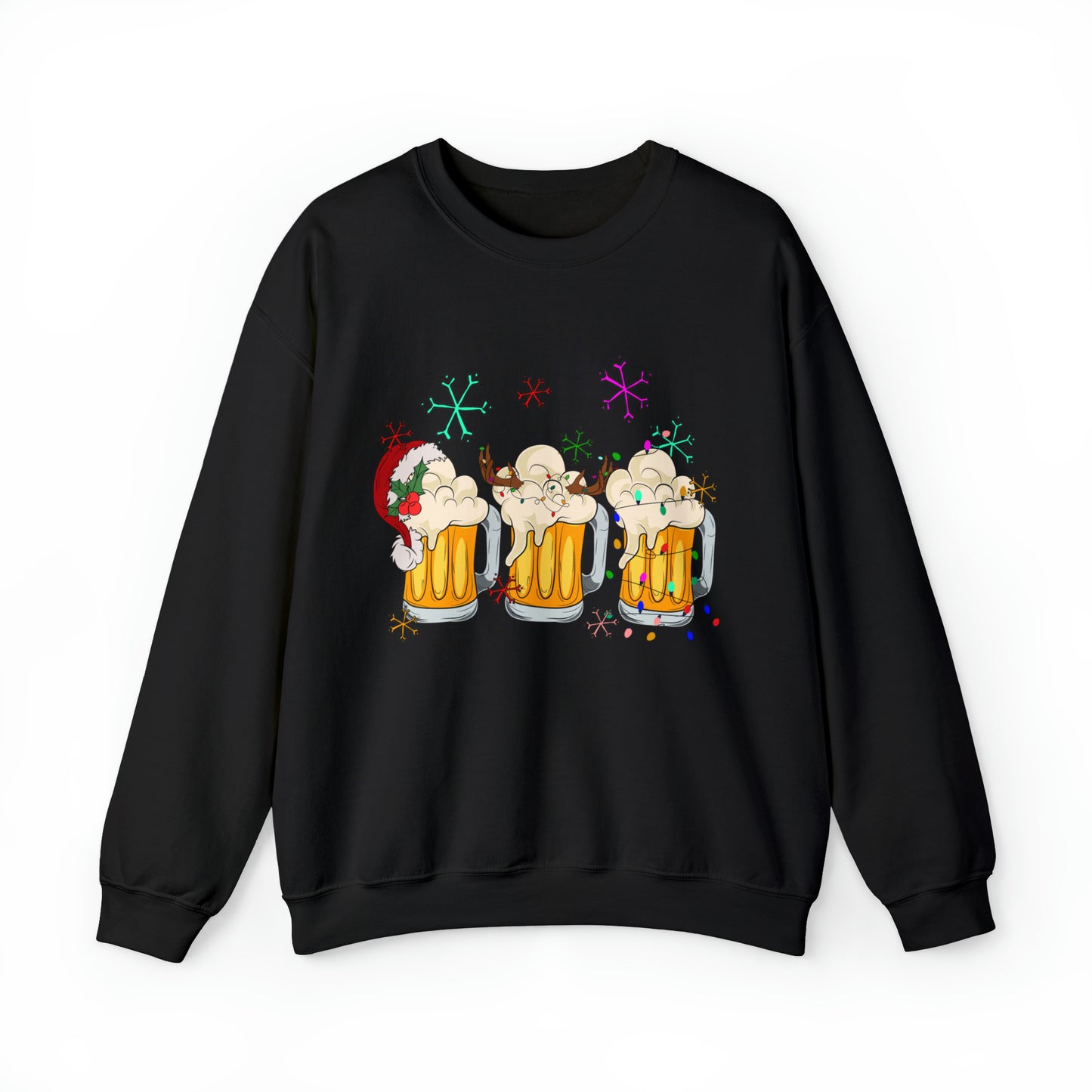 Christmas Beers Women's and Men's Unisex Christmas Sweatshirt