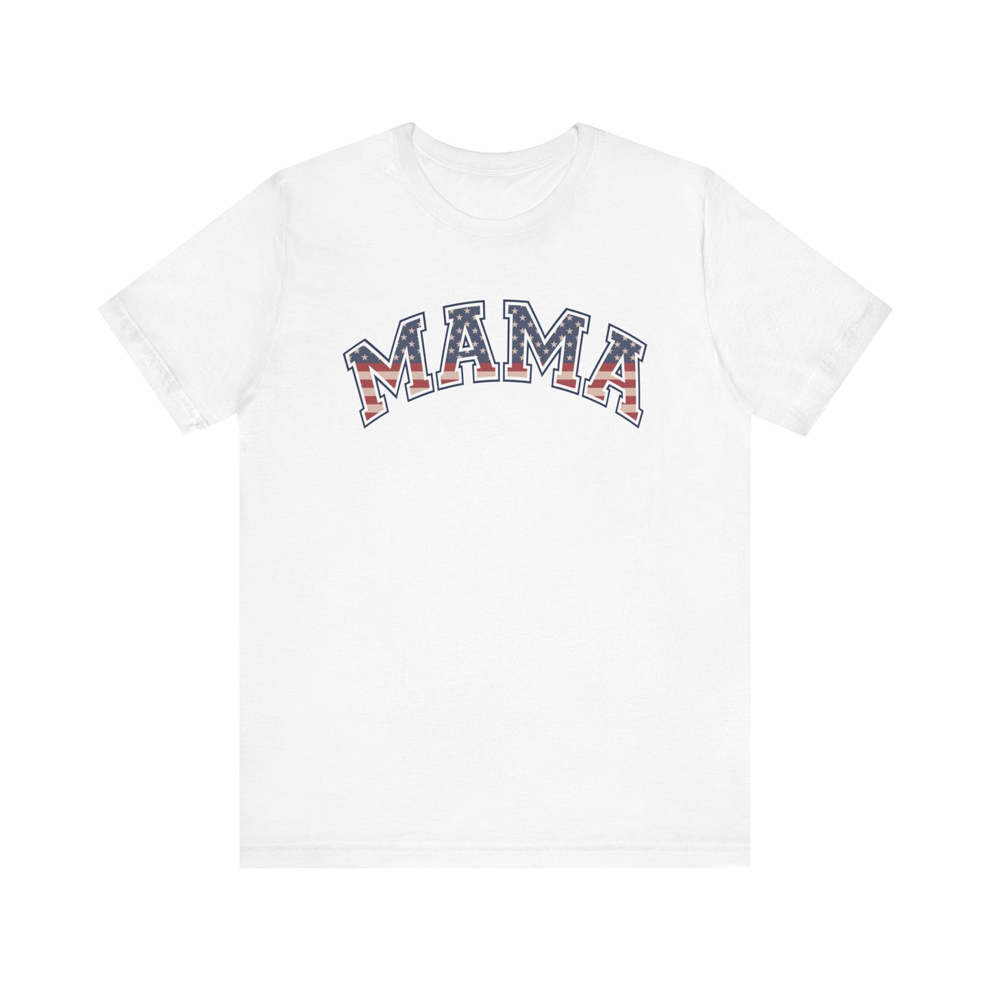 MAMA American Flag Women's Tshirt