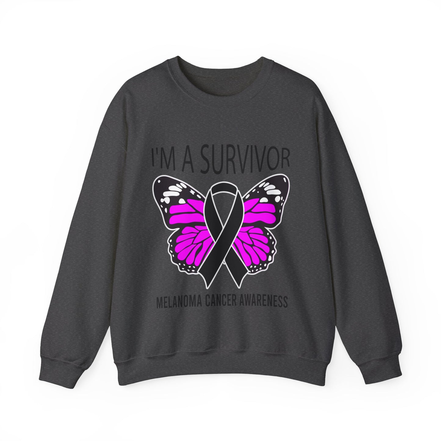 Melanoma Survivor Skin Cancer Advocacy Women's Sweatshirt
