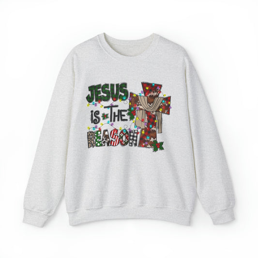 Jesus is the reason Women's Christmas Sweatshirt