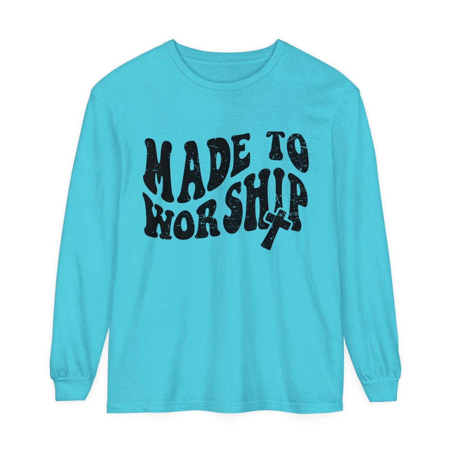 Made to Worship Women's Loose Long Sleeve T-Shirt