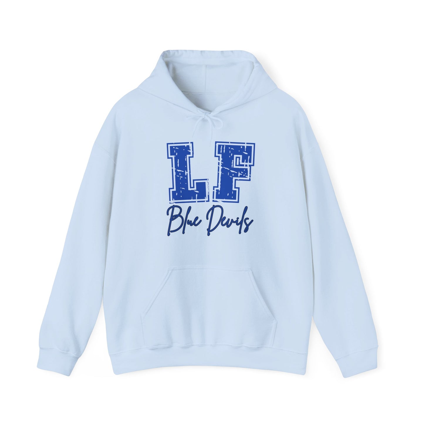 Lake Fenton Blue Devils Adult Unisex Heavy Blend™ Hooded Sweatshirt