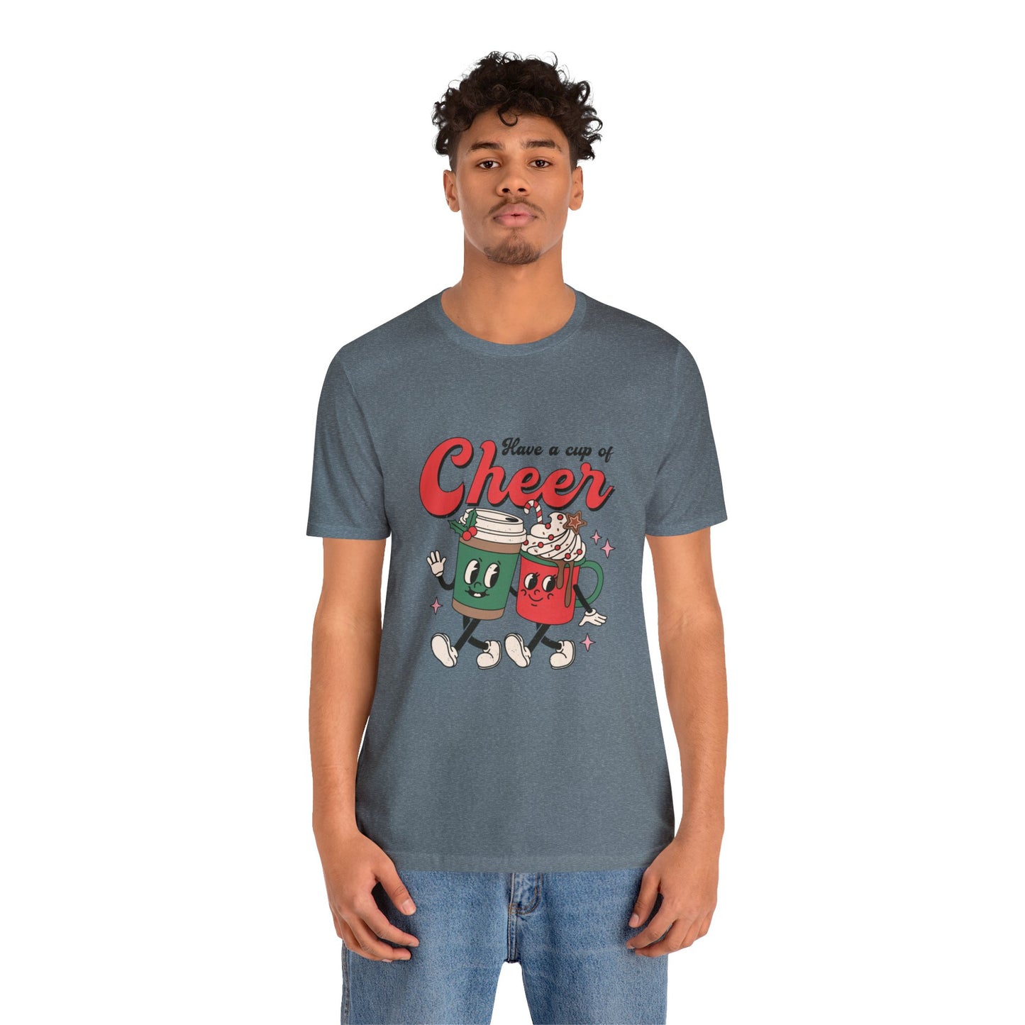 Have A Cup of Cheer Women's Short Sleeve Christmas T Shirt