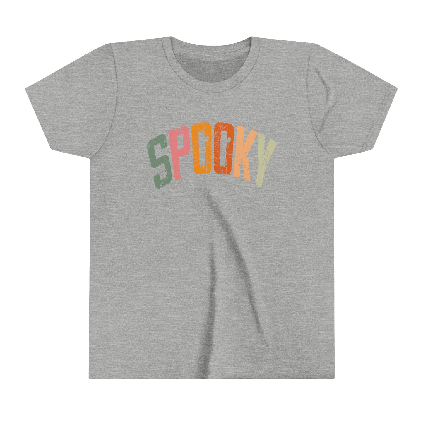 Spooky Halloween Fall Girl's Youth Short Sleeve Tee