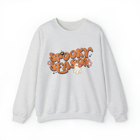 Retro Women's Spooky Season Crewneck Sweatshirt