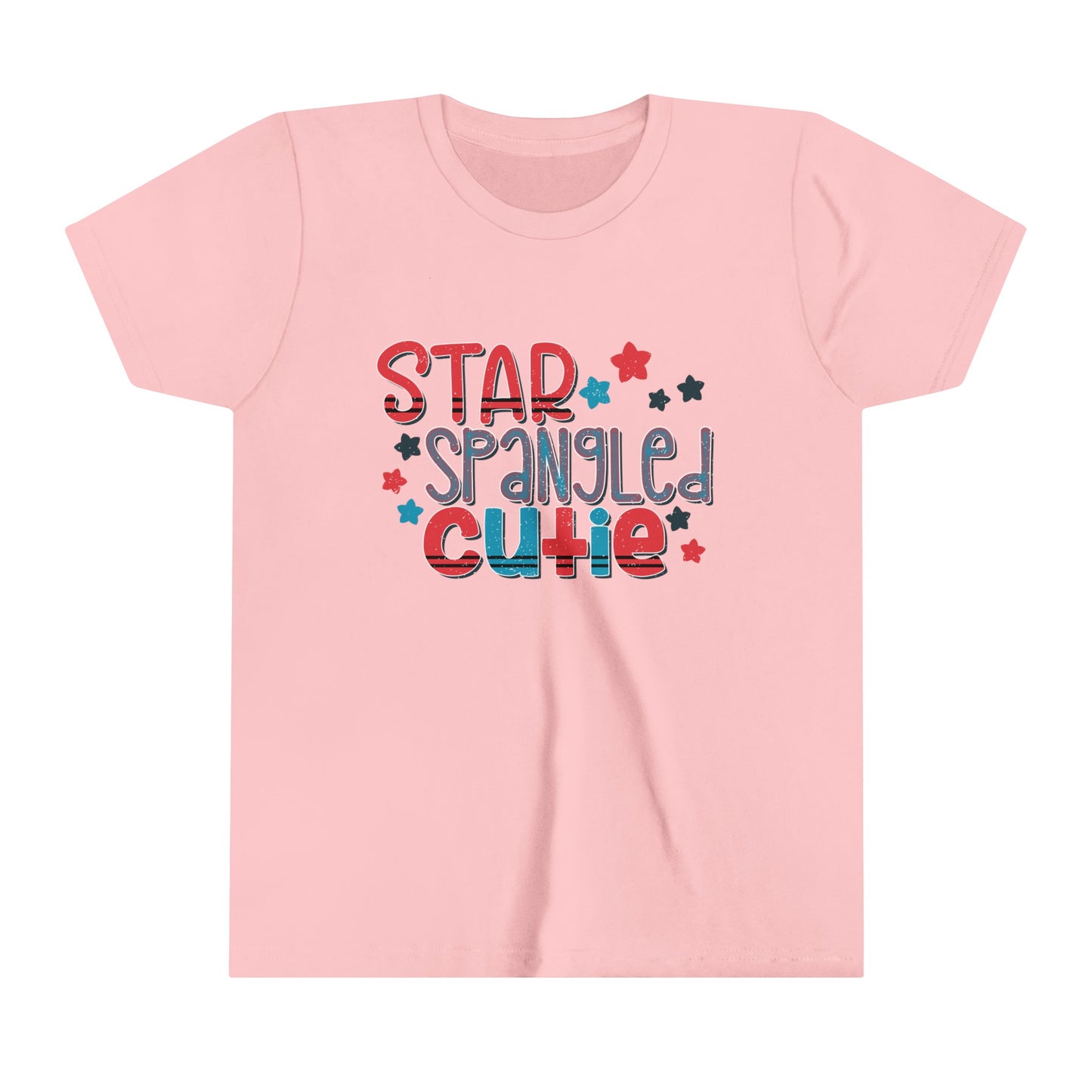 Star Spangled Cutie  4th of July USA Youth Shirt