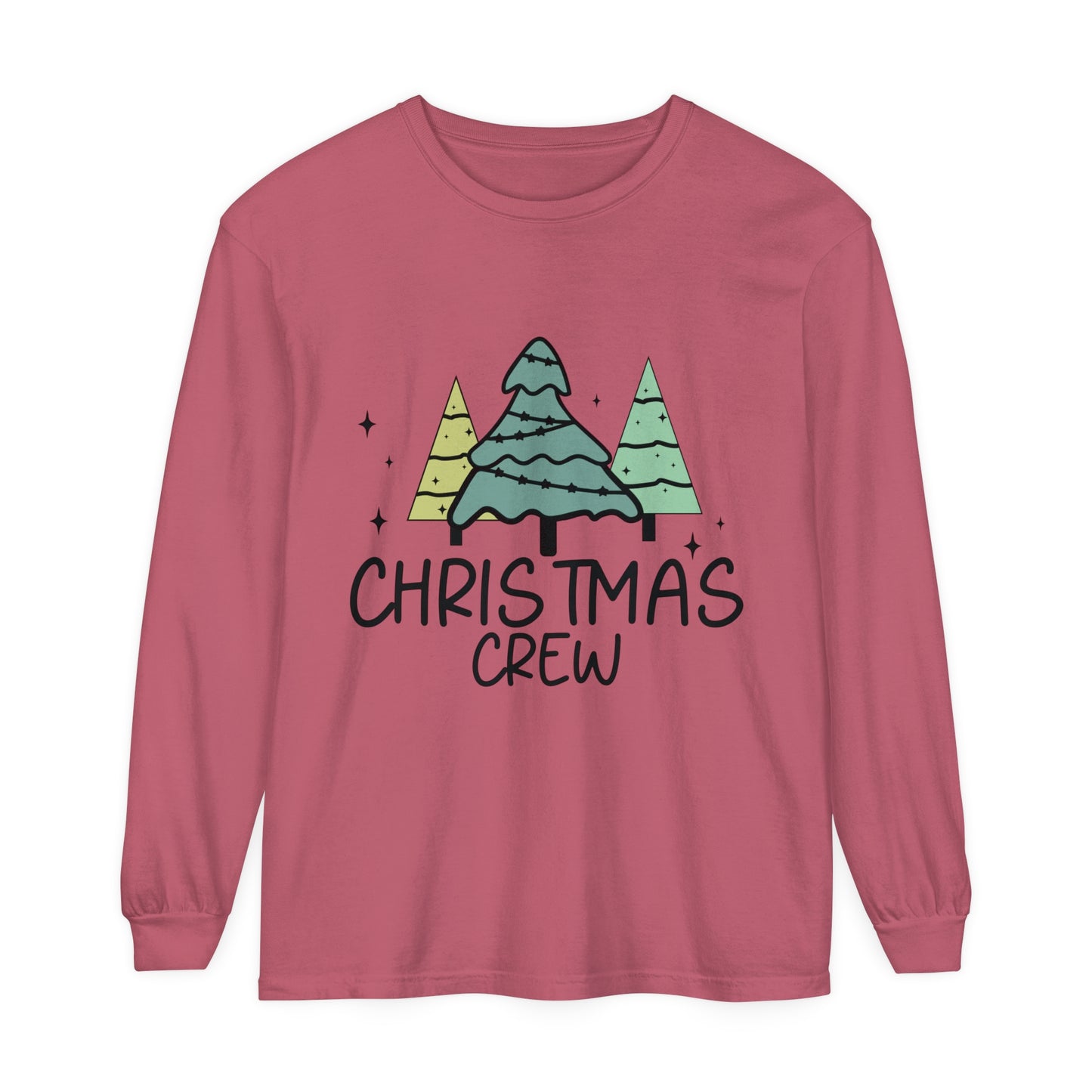 Christmas Crew Women's Loose Long Sleeve T-Shirt