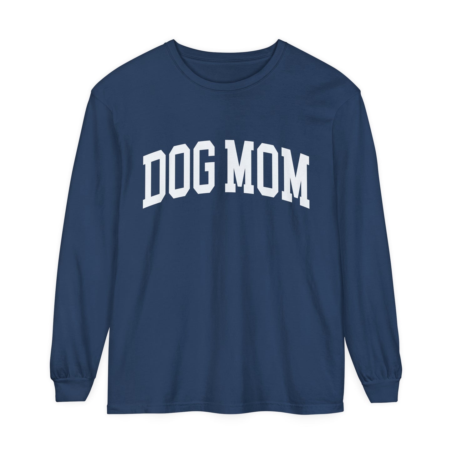 DOG MOM Loose Long Sleeve T-Shirt