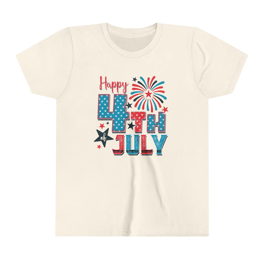 Happy 4th of July USA Youth Shirt